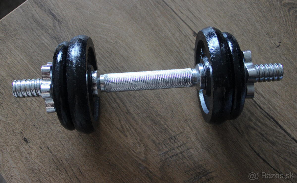 Predám činky jednoručky 7 kg a 4 kg