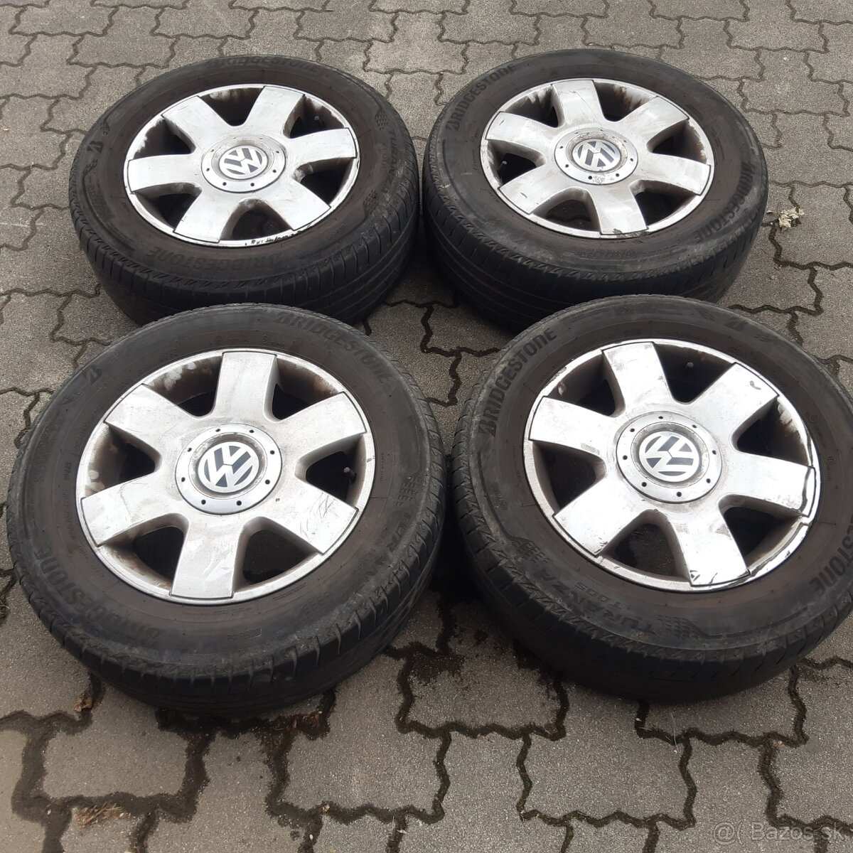 Predam hlinikove disky na VW Caddy 15 zoll