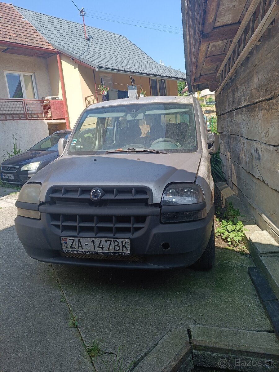 Predám Fiat Doblo 1, 9 JTD