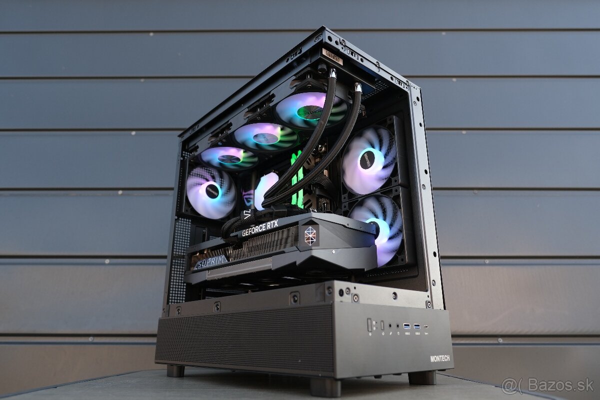 Herný PC, Ryzen 9 9950X3D, RTX 5080, 64GB RAM, 2TB SSD, 24m