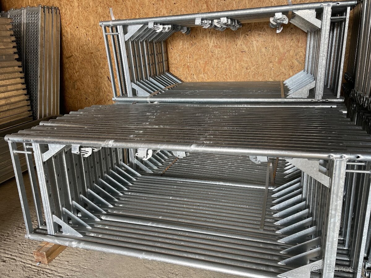 Lešenie fasádne nové Hliníkové preglejka podlahy