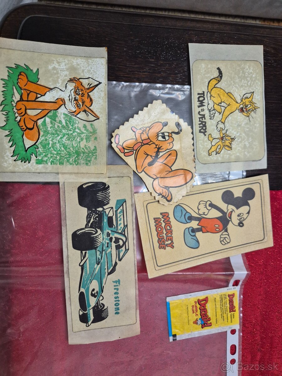 Predam stare nalepky