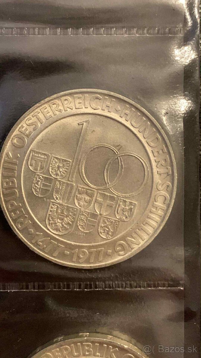 100 schilling (strieborne)