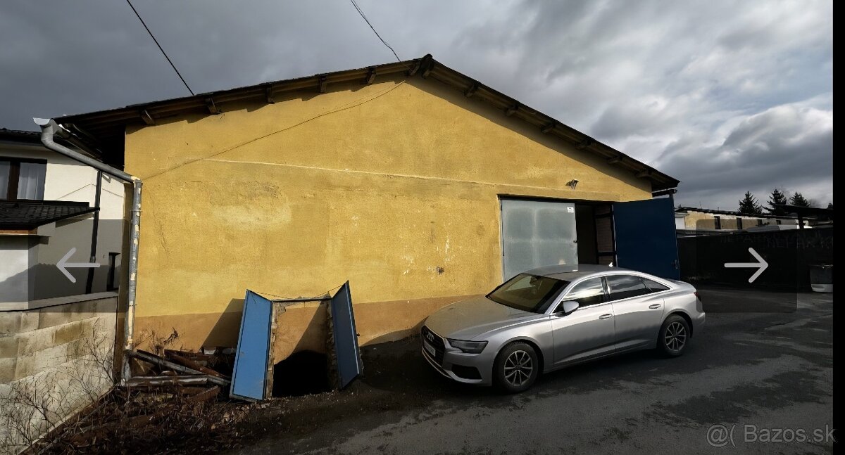 Ponúkam na predaj halu/budovu v Lipanoch