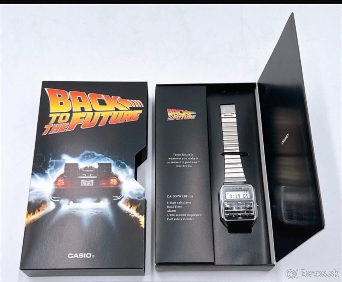 Casio Back to the future