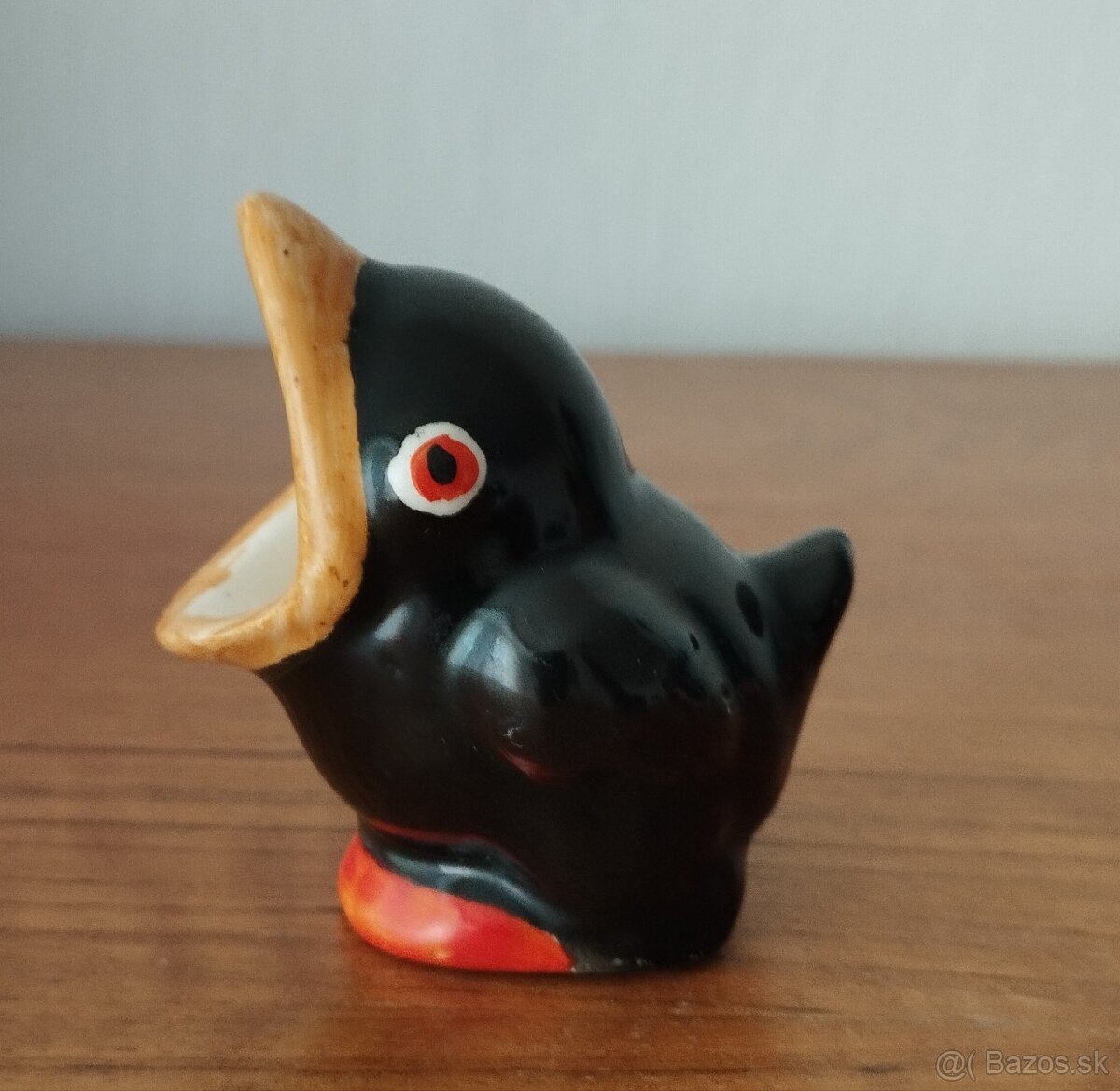 Starožitný keramický vtáčik