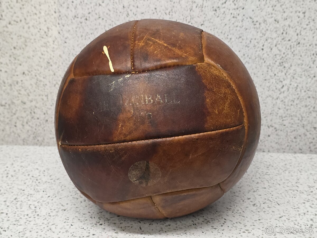 Koženný Medicinbal 》3kg 》 šírka cca 28cm 》obvod cca 85cm