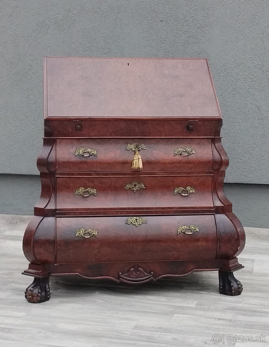 Stôl sekretársky starožitný ” BAROKO “.