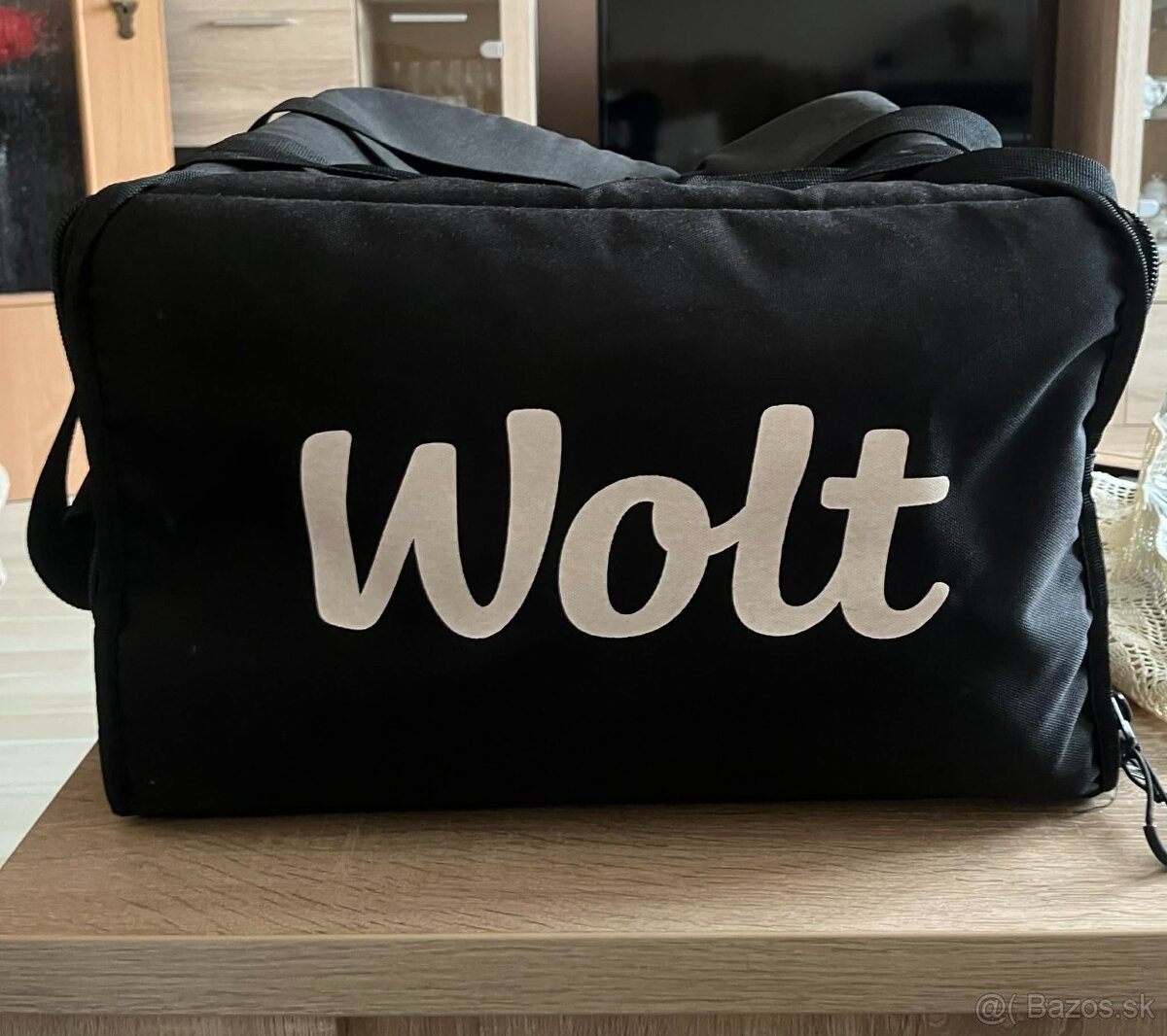 Wolt taška čierna veľká