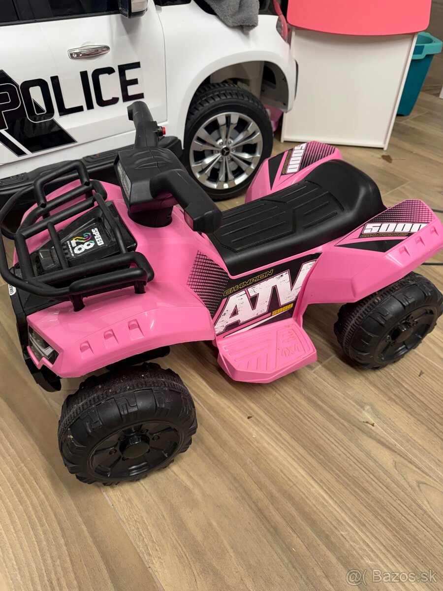 Detská električka štvorkolka (autíčko)