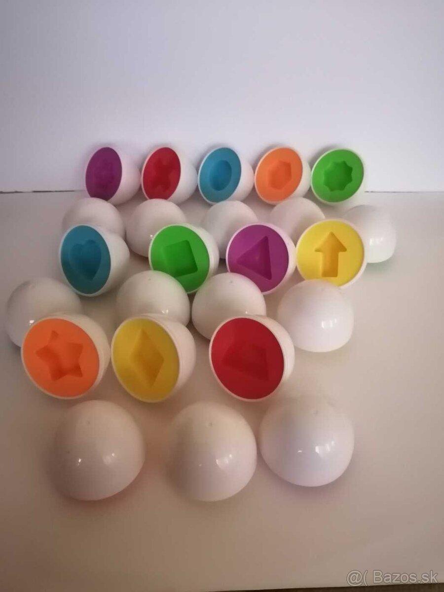 Výborná montesori hračka vajíčka