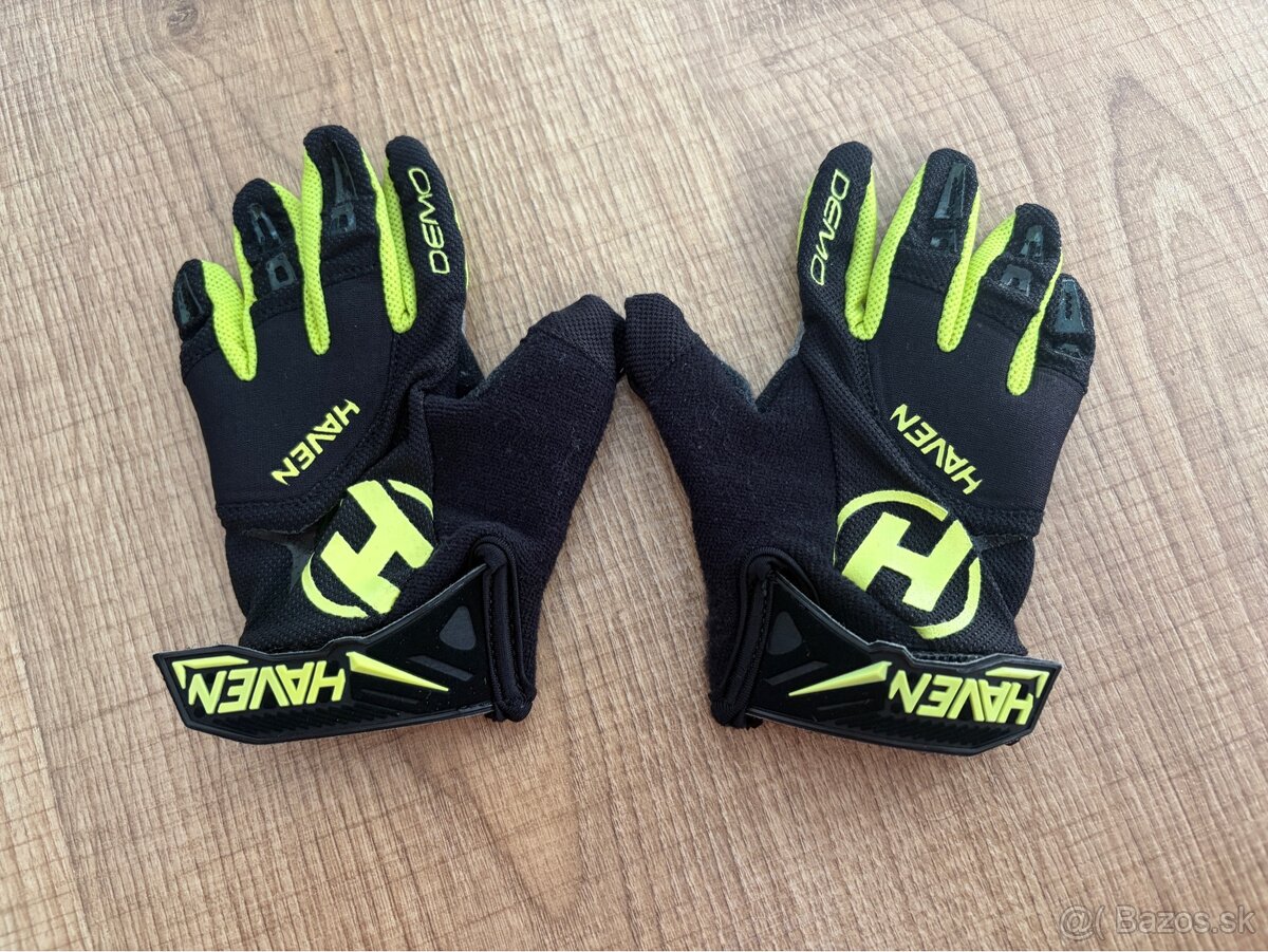 Detské cyklistické rukavice Haven