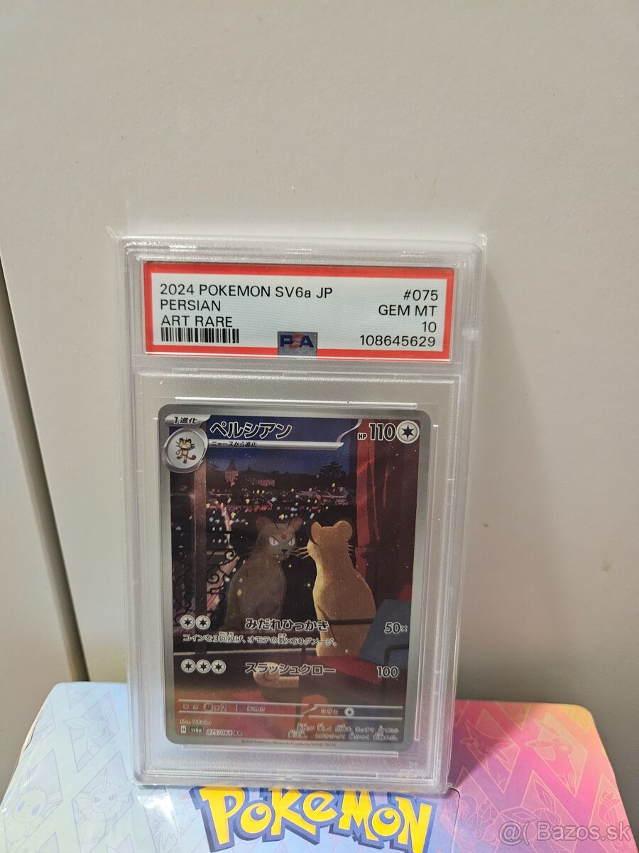 Pokémon TCG persian psa 10