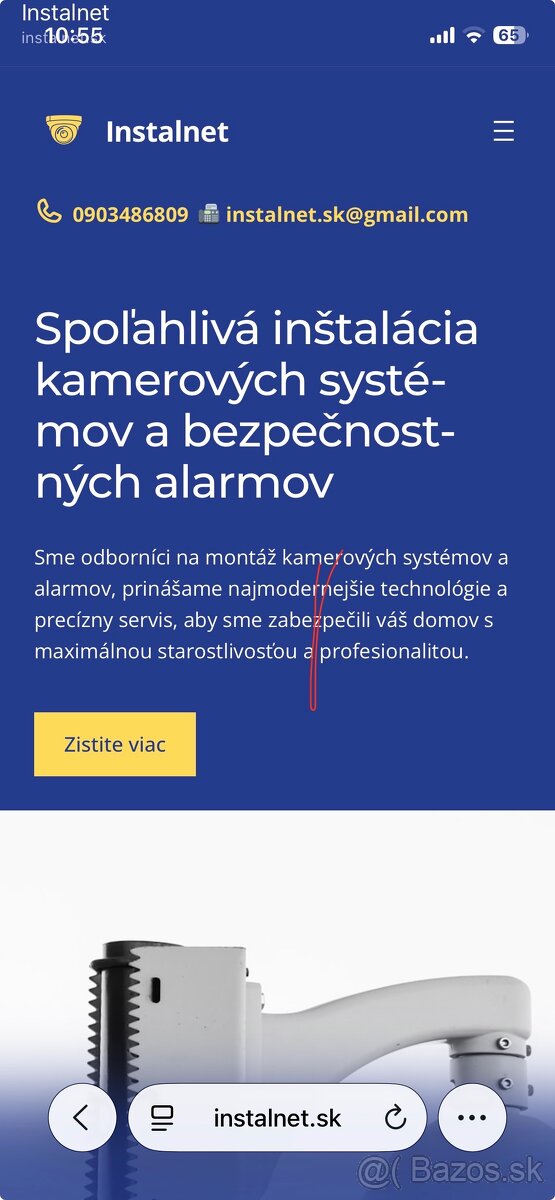 Montaz ,servis alarm kamery ,internet