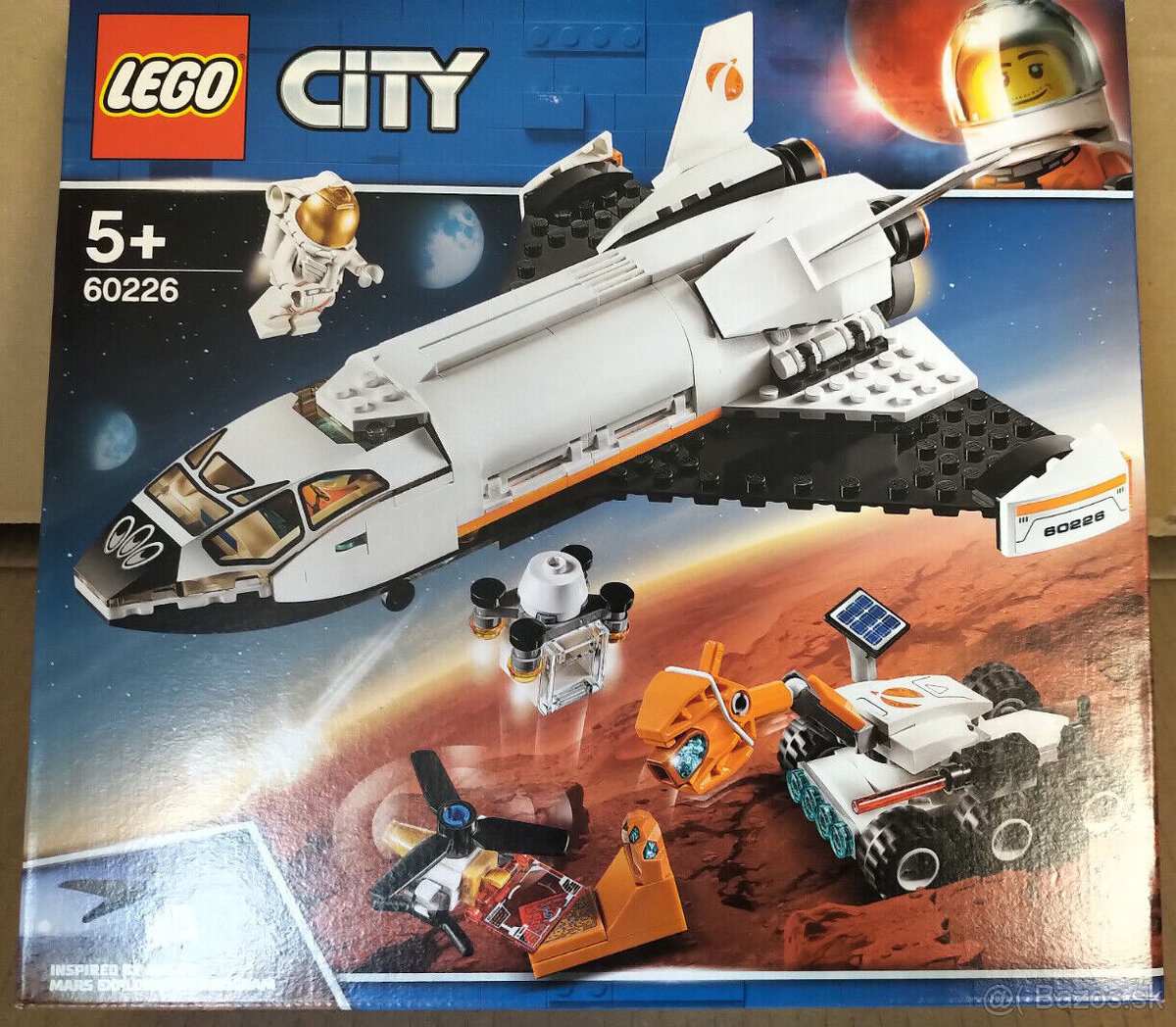 LEGO City / Space 60226 Raketoplán skúmajúci Mars