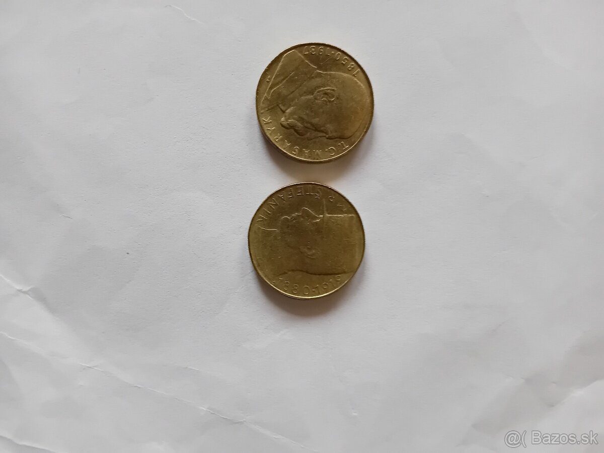 10 Kčs  ČSFR minca