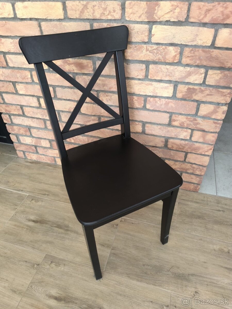 Predám nové drevené stoličky IKEA