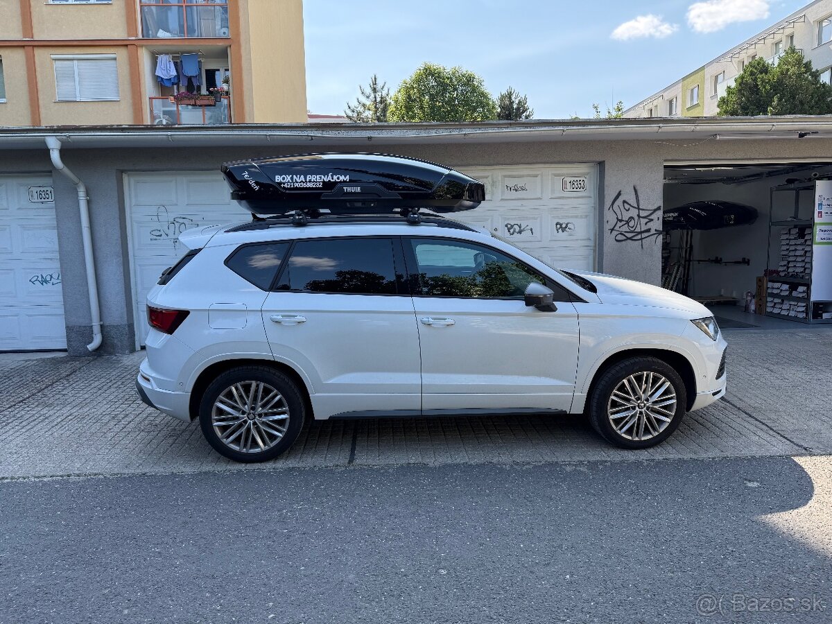 Strešný box THULE + strešné nosiče POŽIČOVŇA PRENÁJOM