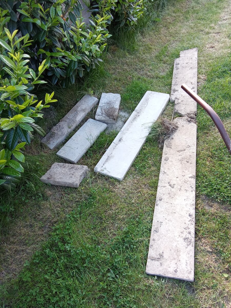 Darujem kusy betonov