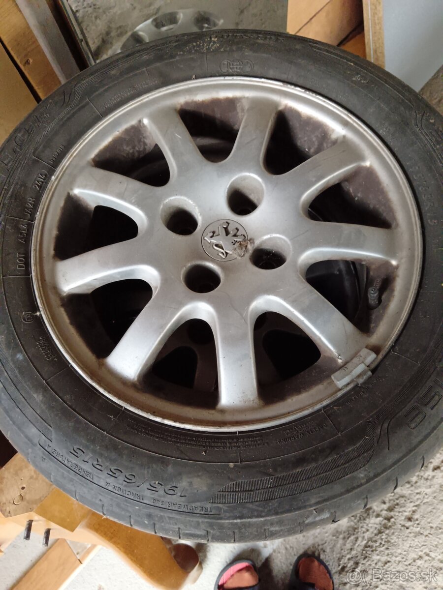 Elektróny na Peugeot 195/65 R15