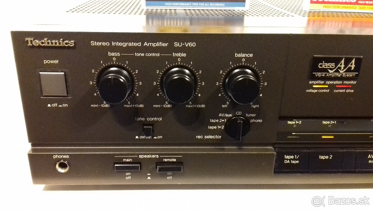 Spickovy 560W zosilnovac TECHNICS SU-V60 ClassAA JAPAN, AZ18