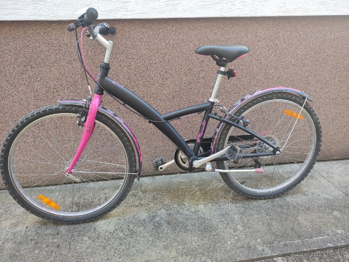 Dievčenský bicykel BTWIN veľkosť ,, 24,,