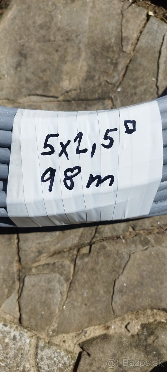 Flex kábel 5x2,5 ovládací - 98m