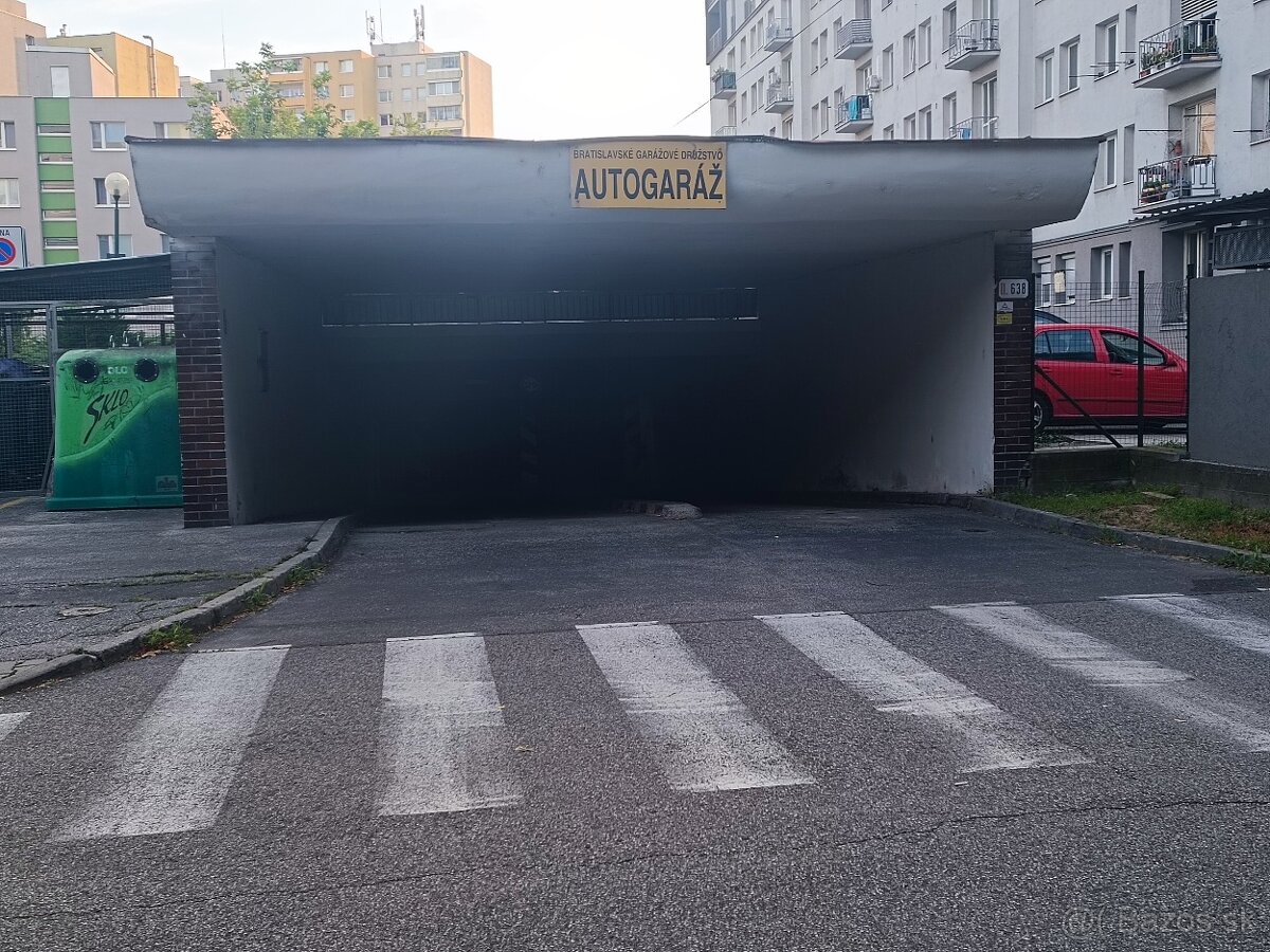 Garážové státie - prenájom- Ondavská