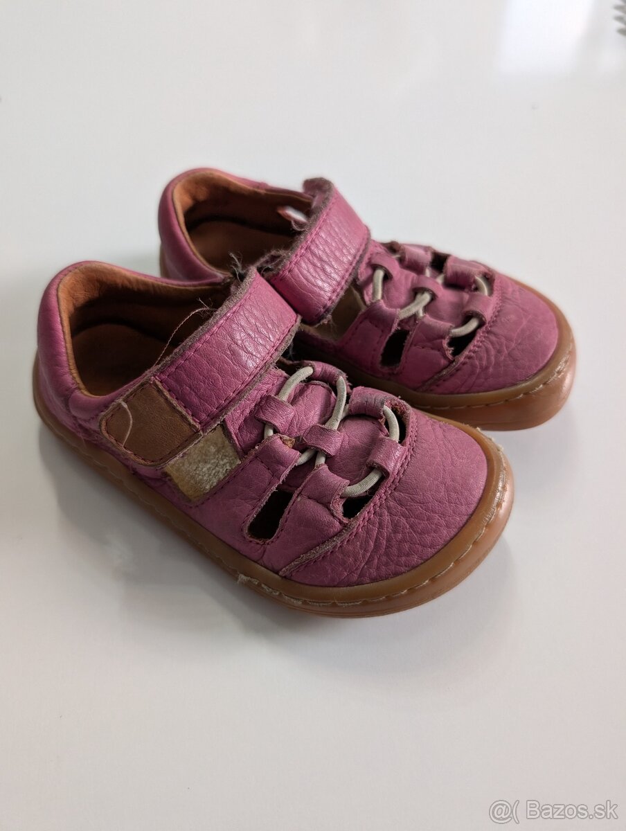 Froddo barefoot sandalky dievčenské - koža