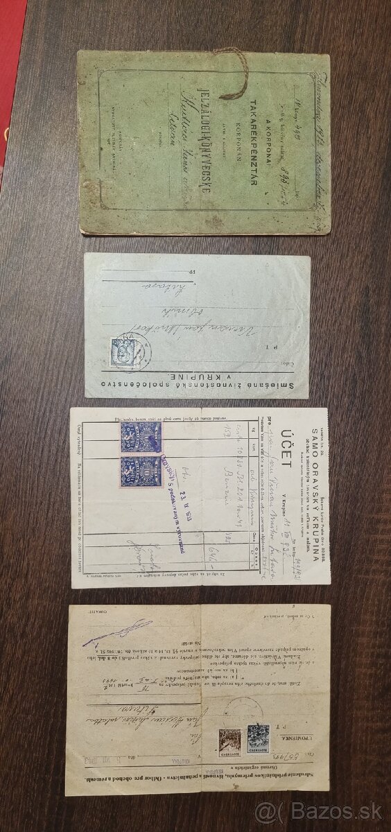 Hypotekarna knižka r.1913