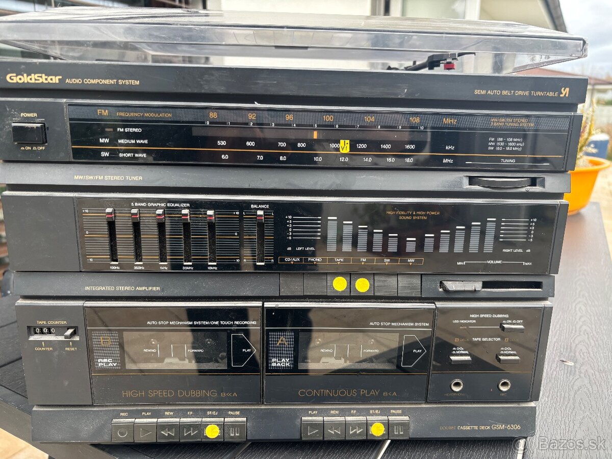 GOLDSTAR Audio Component System