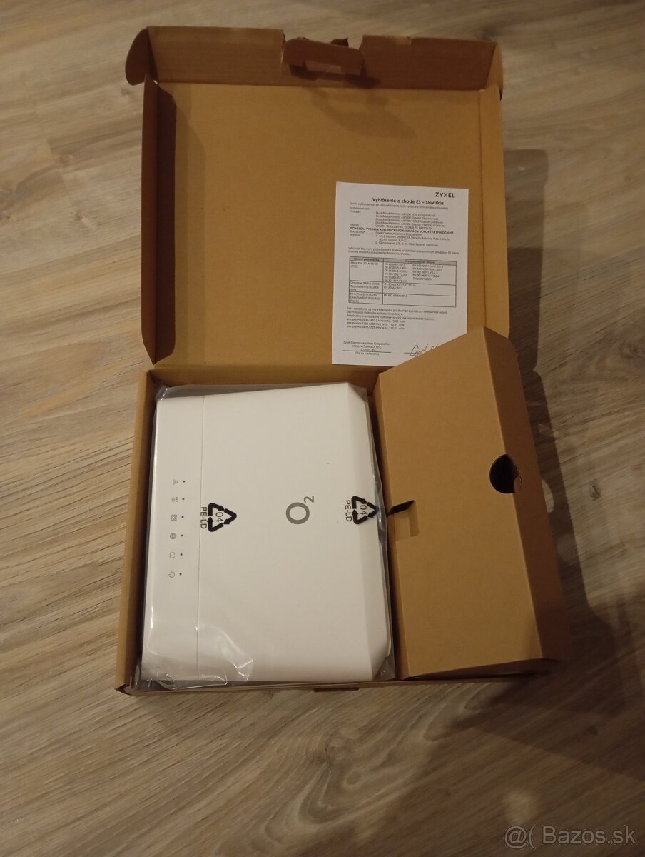 Nový wifi router zyxel