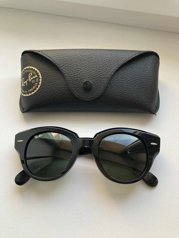 Čierne slnečné dámske okuliare Ray-Ban