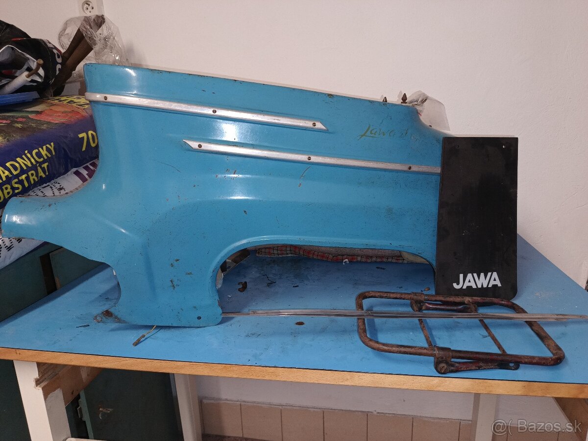 Sukňa, nosič, SPZ Jawa 21 pionier