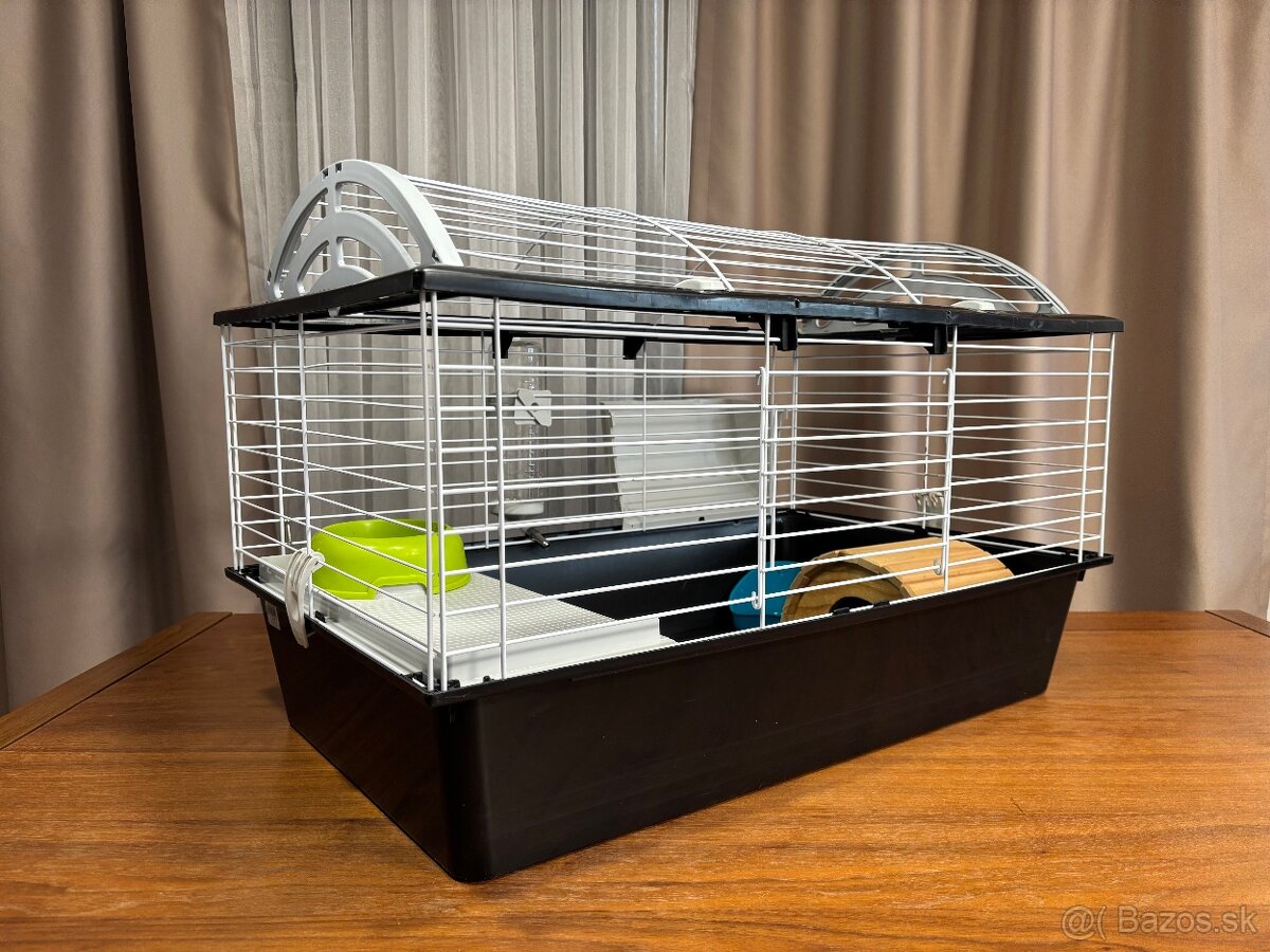 🐹 Predám 2 klietky FERPLAST + príslušenstvo + pelech