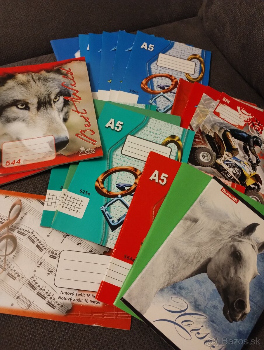 Predam rozne nove zosity A5