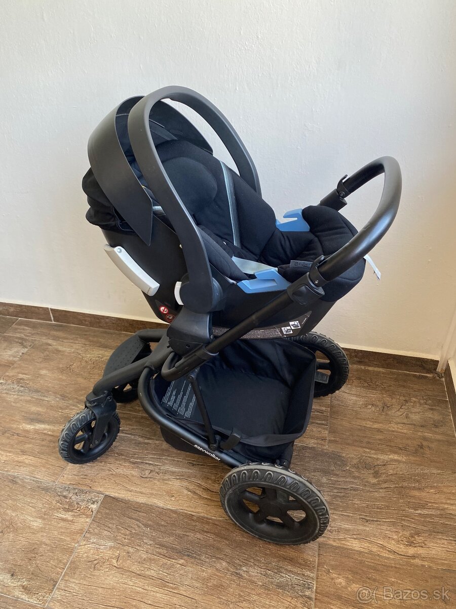 Kočík Easywalker harvey 2 (vanička, vajíčko, športová časť)