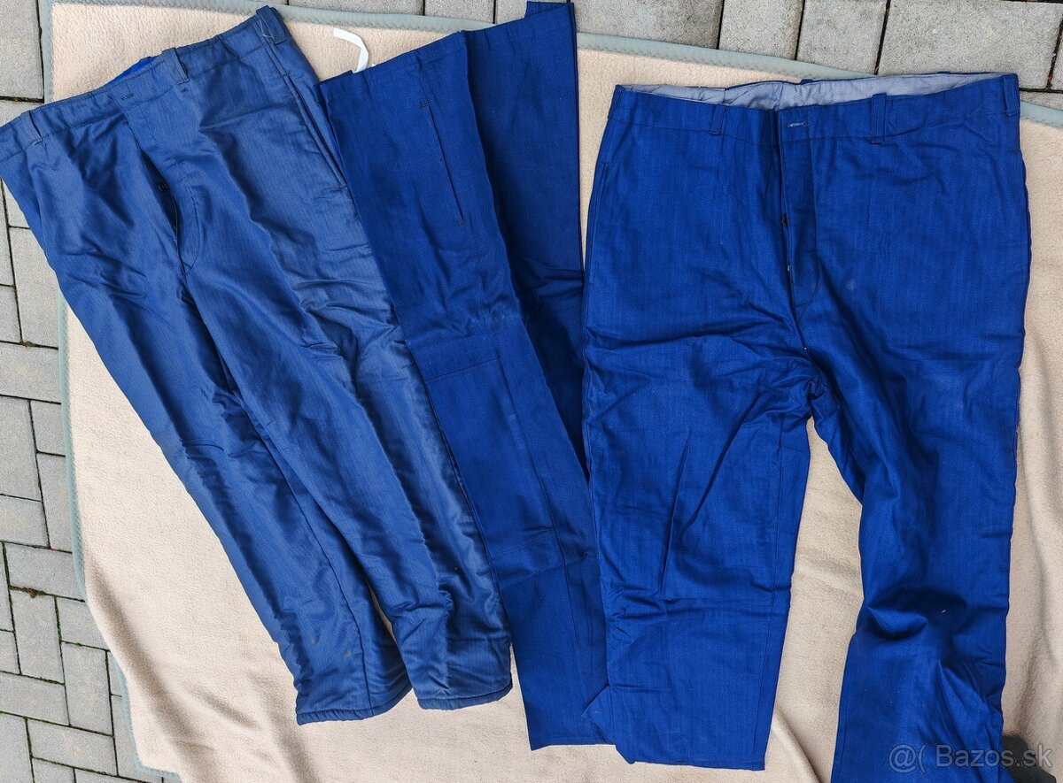 Pracovné nohavice-monterky