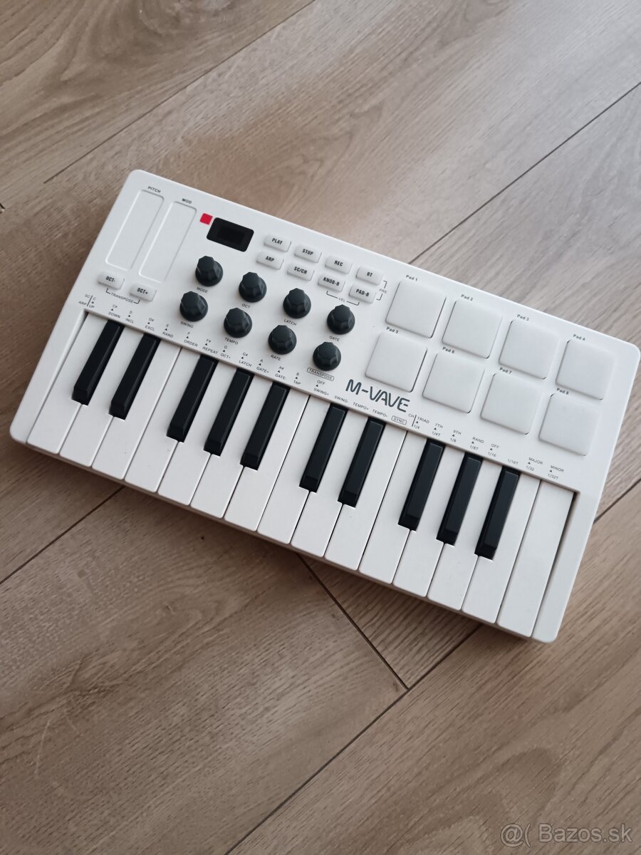 Midi klávesy s padmi M-Vave SMK-25