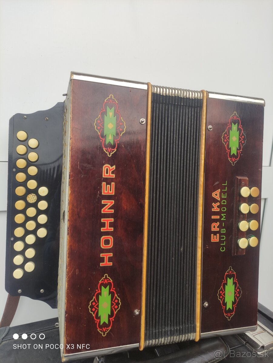 Heligonka Hohner C,F