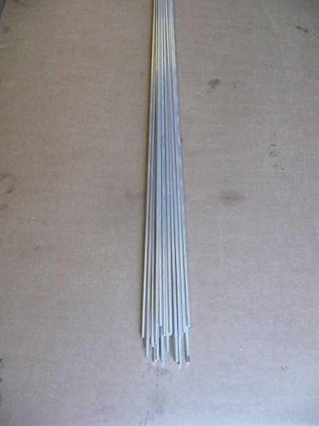 predám hliníkové tyče pr.6mm