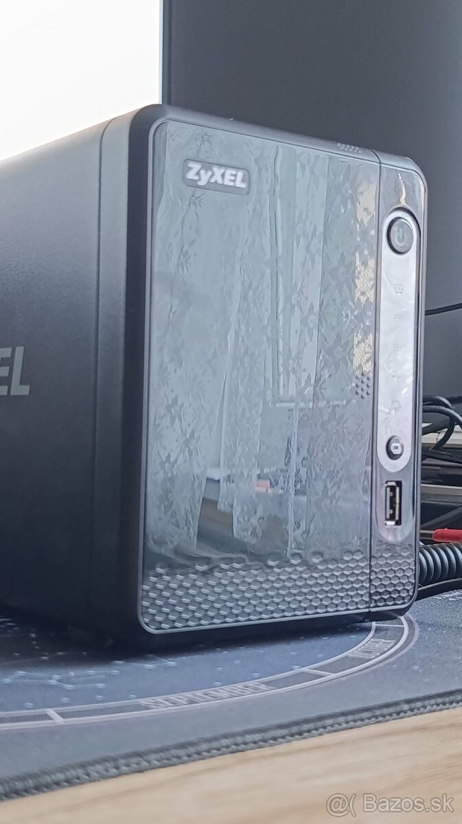 Zyxel NSA230S – 2-bay NAS server, bez diskov