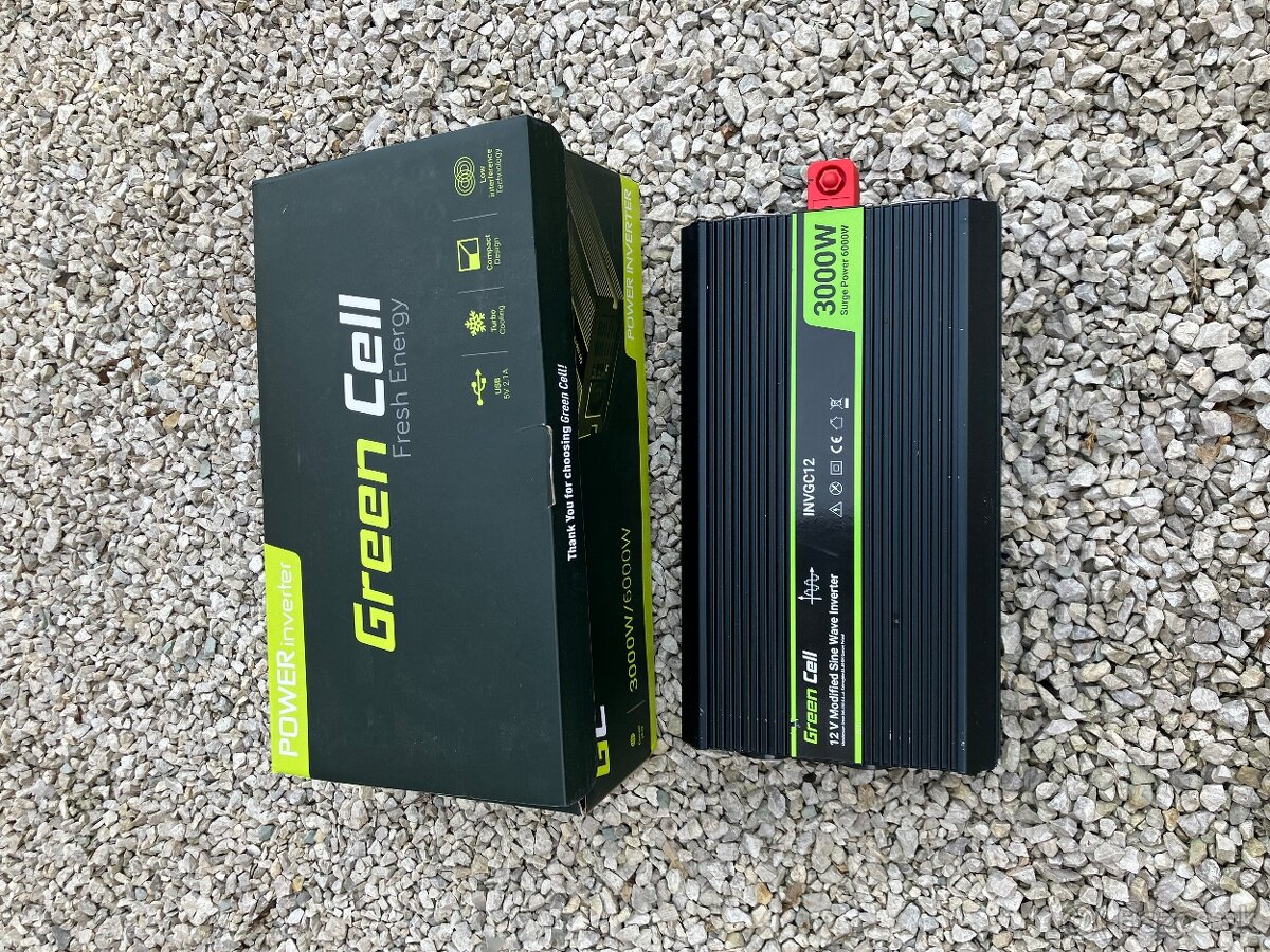 Predám Menič  green cell 12v 230v