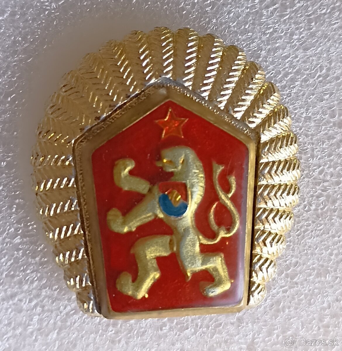 Odznak na brigadirku dôstojníkov ČSĽA