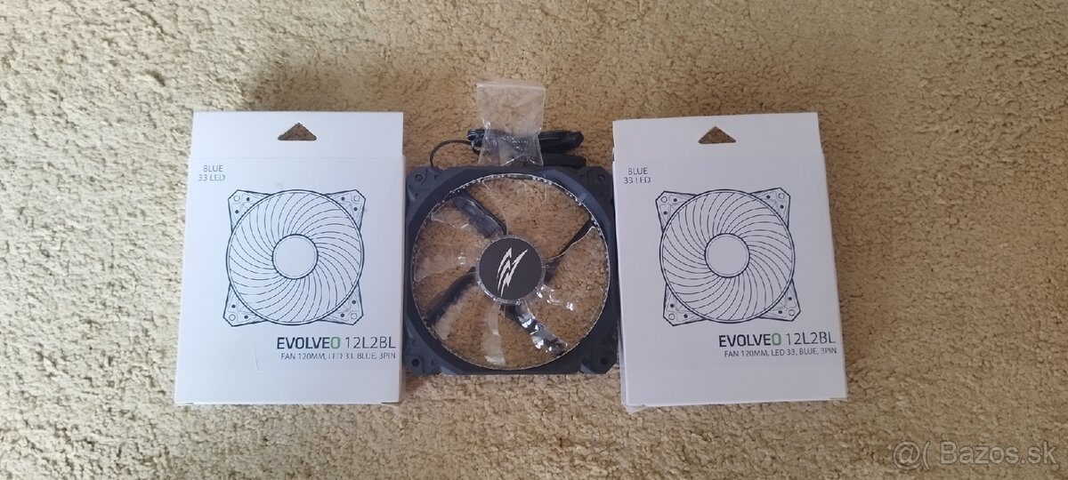 EVOLVEO 12L2BL LED 120mm Blue