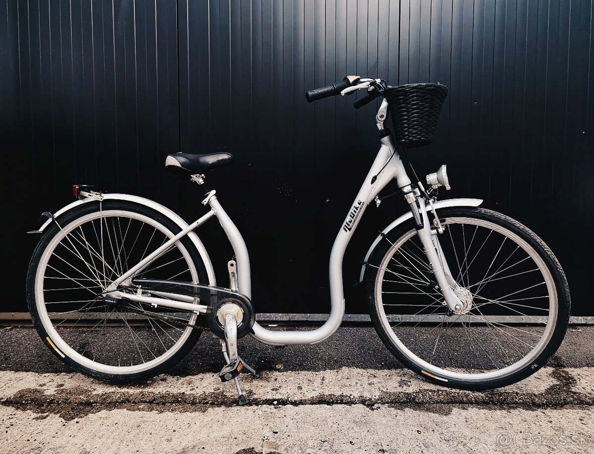 Štýlový retro bicykel