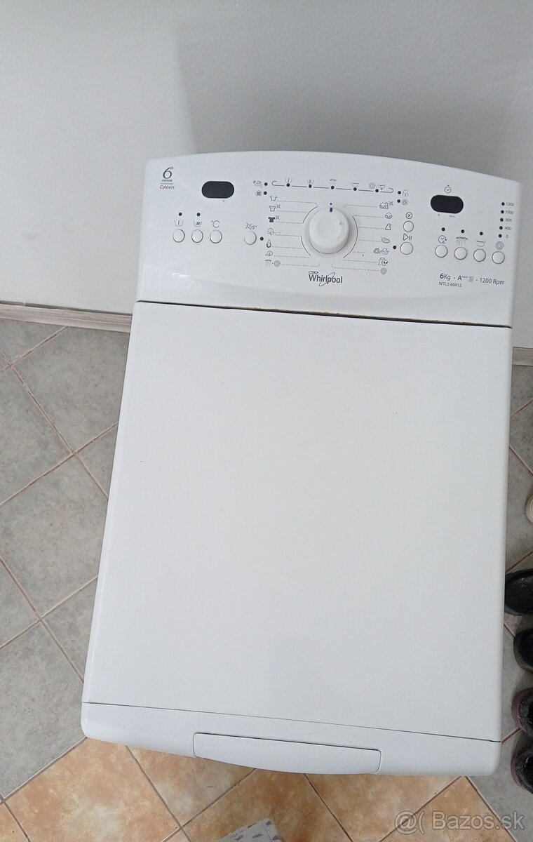 Predam pračku značky Whirlpool vo veľmi dobrom stave