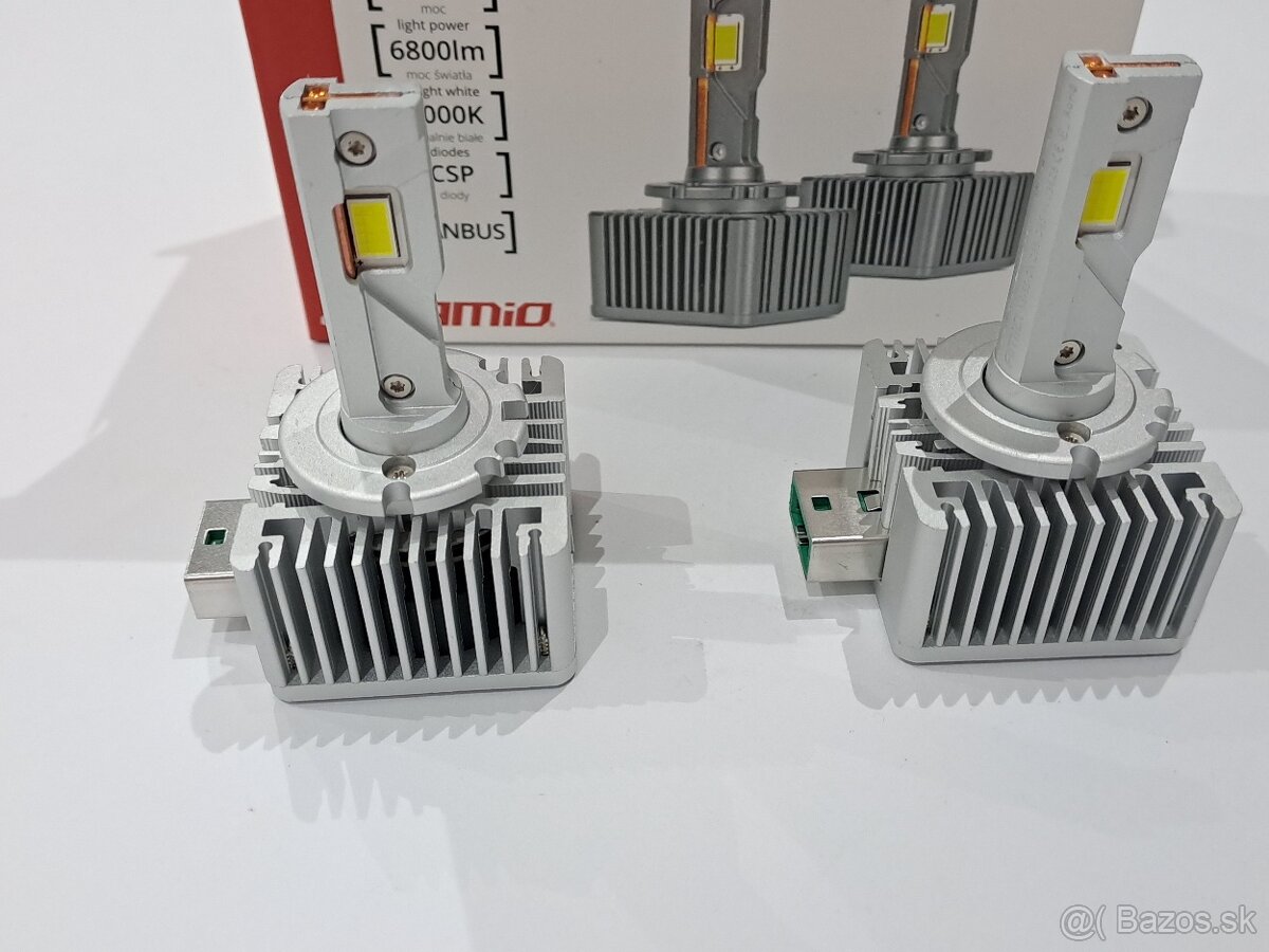 Led žiarovky D3S - 70W - canbus - 6800 Lm