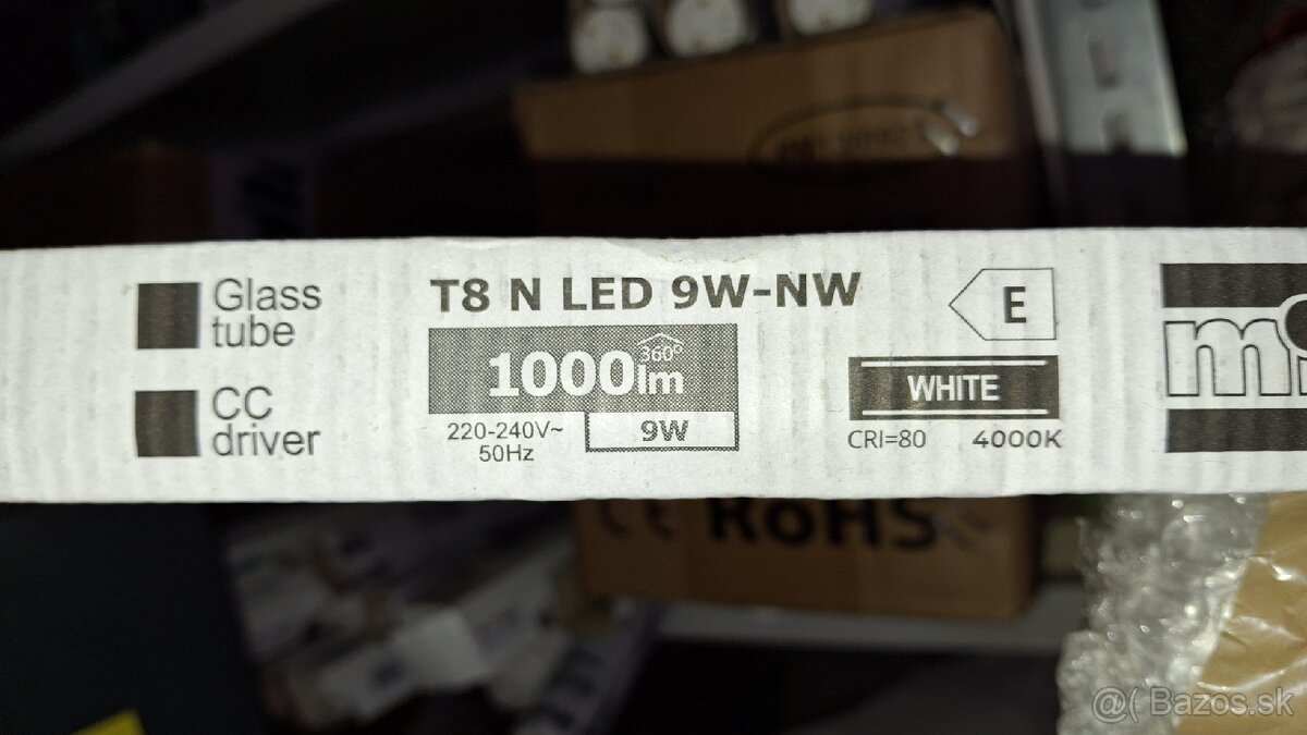 LED trubice T8 cca 100ks