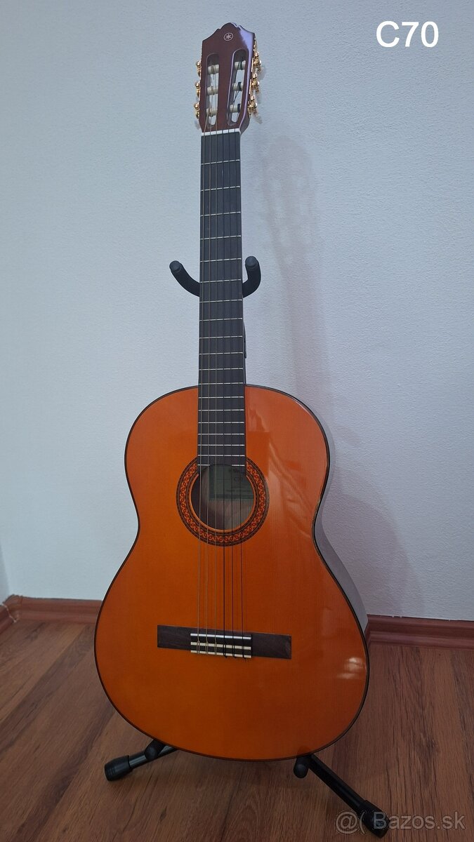 Klasická gitara YAMAHA C70 a CG-120A